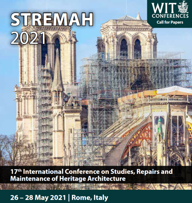 7th International Conference on Studies, Repairs and Maintenance of Heritage Architecture