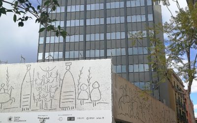 Restoration of the Pablo Picasso friezes in Barcelona