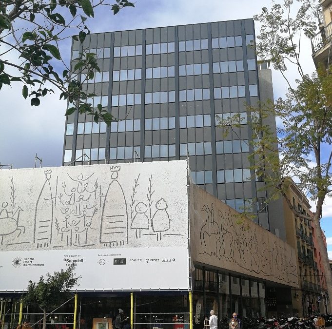 Restoration of the Pablo Picasso friezes in Barcelona